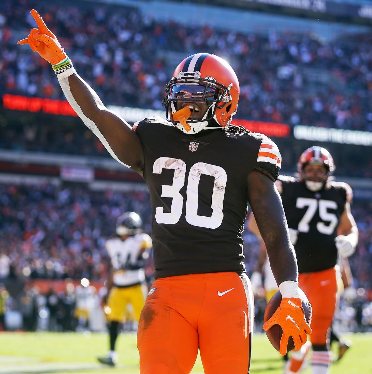 Jaguars will reportedly sign former Browns RB D'Ernest Johnson to one-year  deal