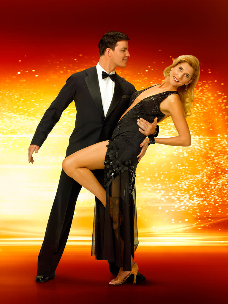 Tennis champ Monica Seles partners with professional dancer Jonathan Roberts for Season 6 of Dancing with the Stars.