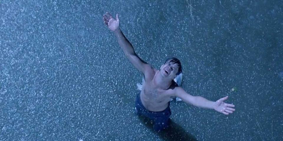 Tim Robbins in The Shawshank Redemption (Photo: Rex Features)