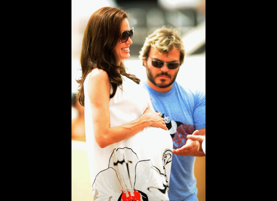 While promoting their film, "Kung Fu Panda," at the Cannes Film Festival in 2008, Jack Black accidentally told the world that Angelina Jolie was pregnant with twins. Oops!