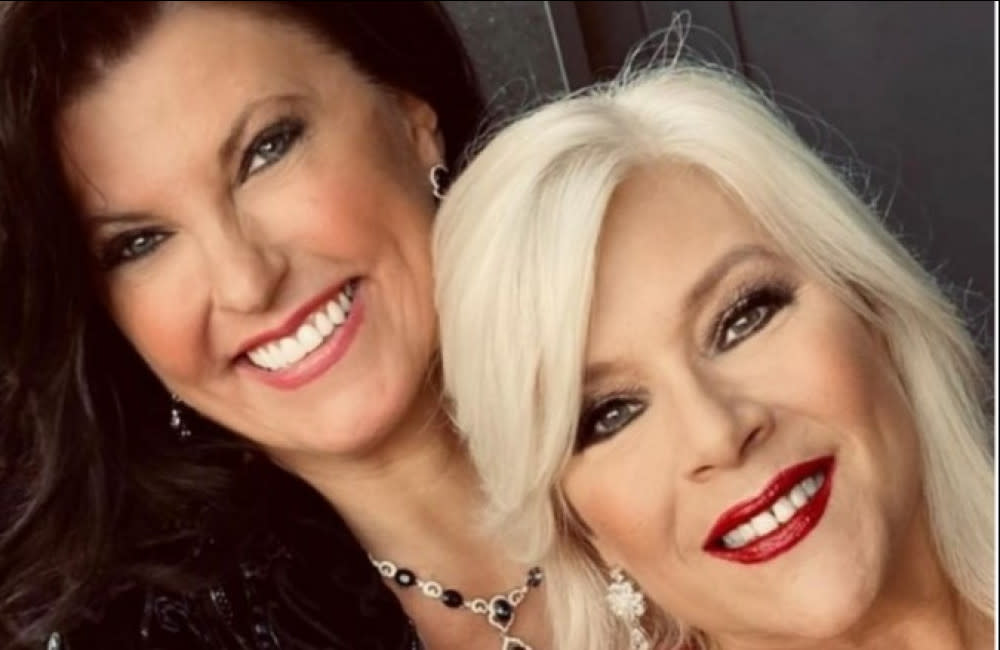 Samantha Fox (R) is to tie the knot with Linda Olsen
(C) Linda Olsen/Instagram credit:Bang Showbiz