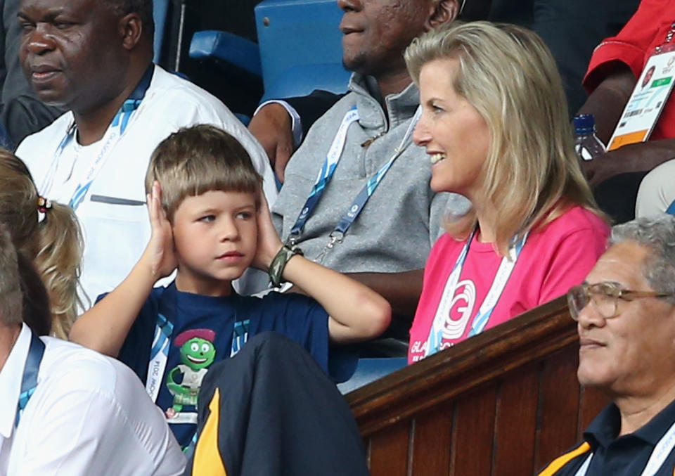 James, the Viscount Severn, the summer before he turned seven. (Getty Images)