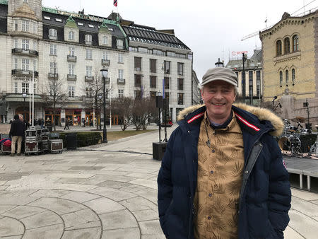 Erik Hagen poses for a picture in Oslo, Norway March 20, 2017. REUTERS/Lefteris Karagiannopoulos