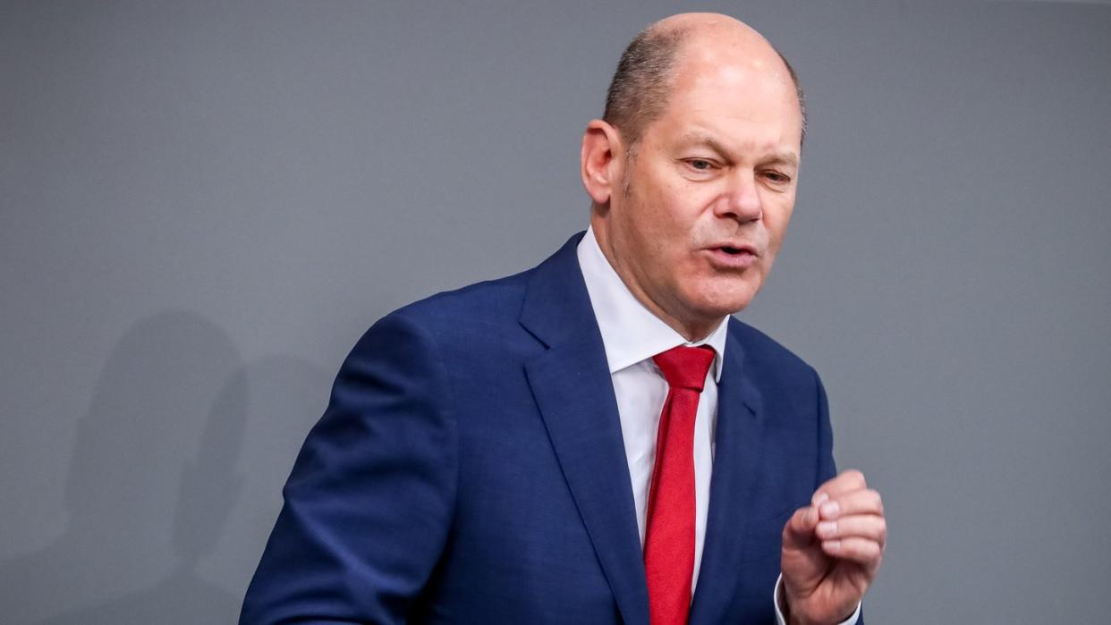 Bundesfinanzminister Olaf Scholz will vor allem in den Ausbau des Digitalnetzes investieren. Foto: Michael Kappeler