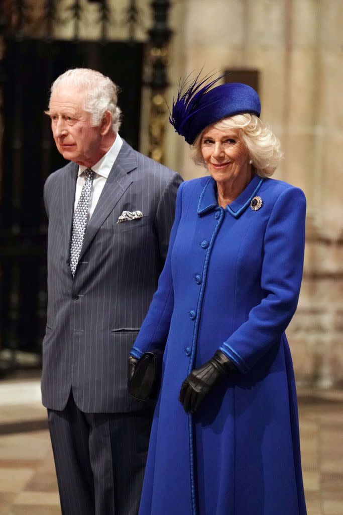 the british royal family attend annual commonwealth day service