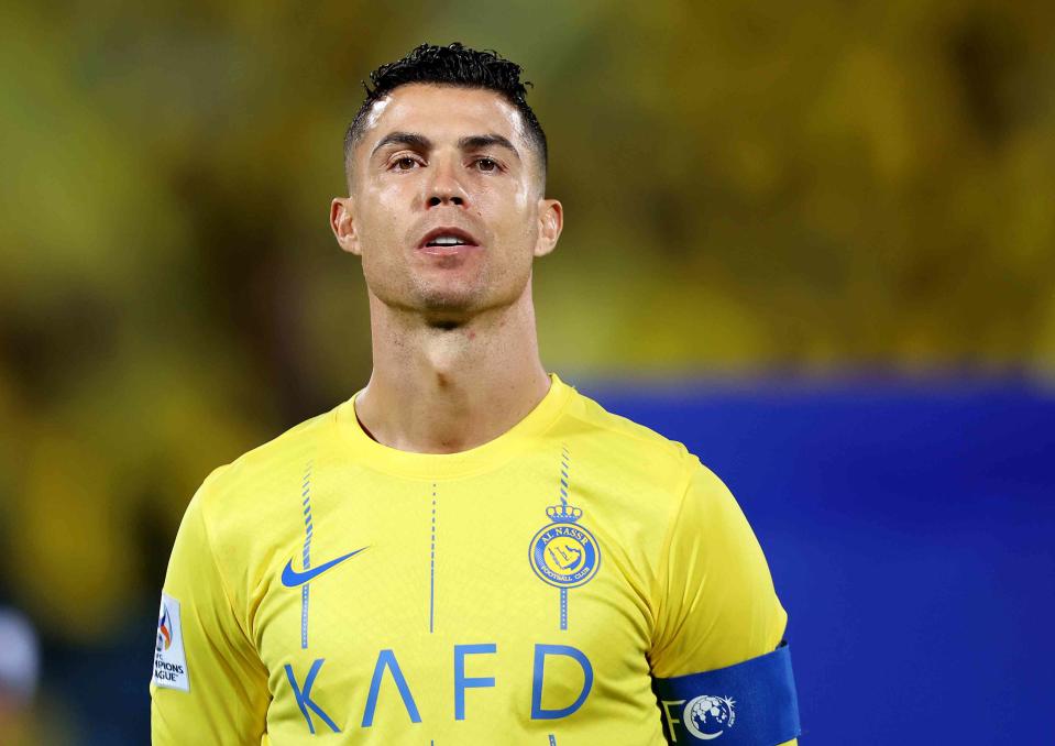 <p>Yasser Bakhsh/Getty Images</p> Cristiano Ronaldo