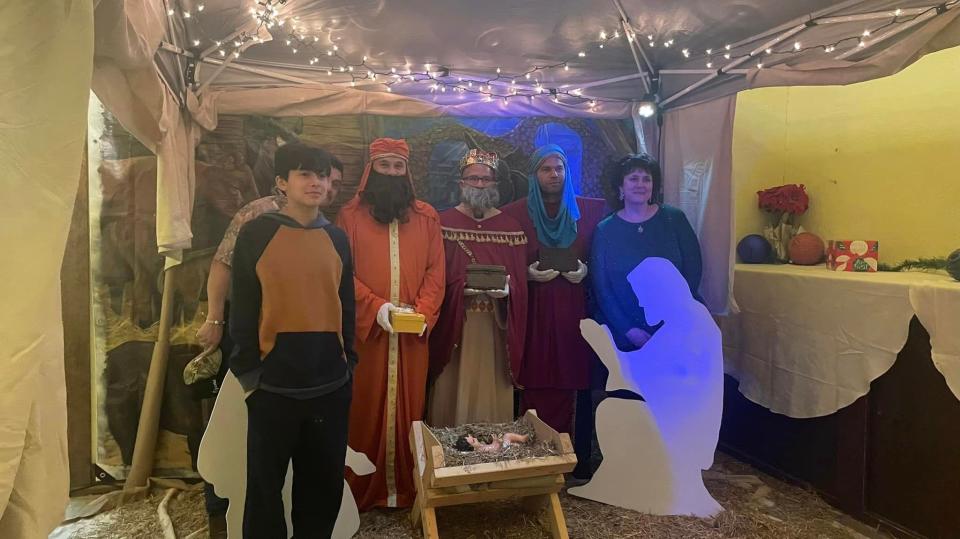 Three Kings Day celebrates the journey that the three kings took to deliver gifts to baby Jesus. For the 2023 celebration, WEPA had three local community members dress as the kings and stand in a nativity scene.
