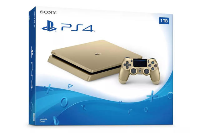 Sony's new PS4 Slim is 1TB, gold and $249