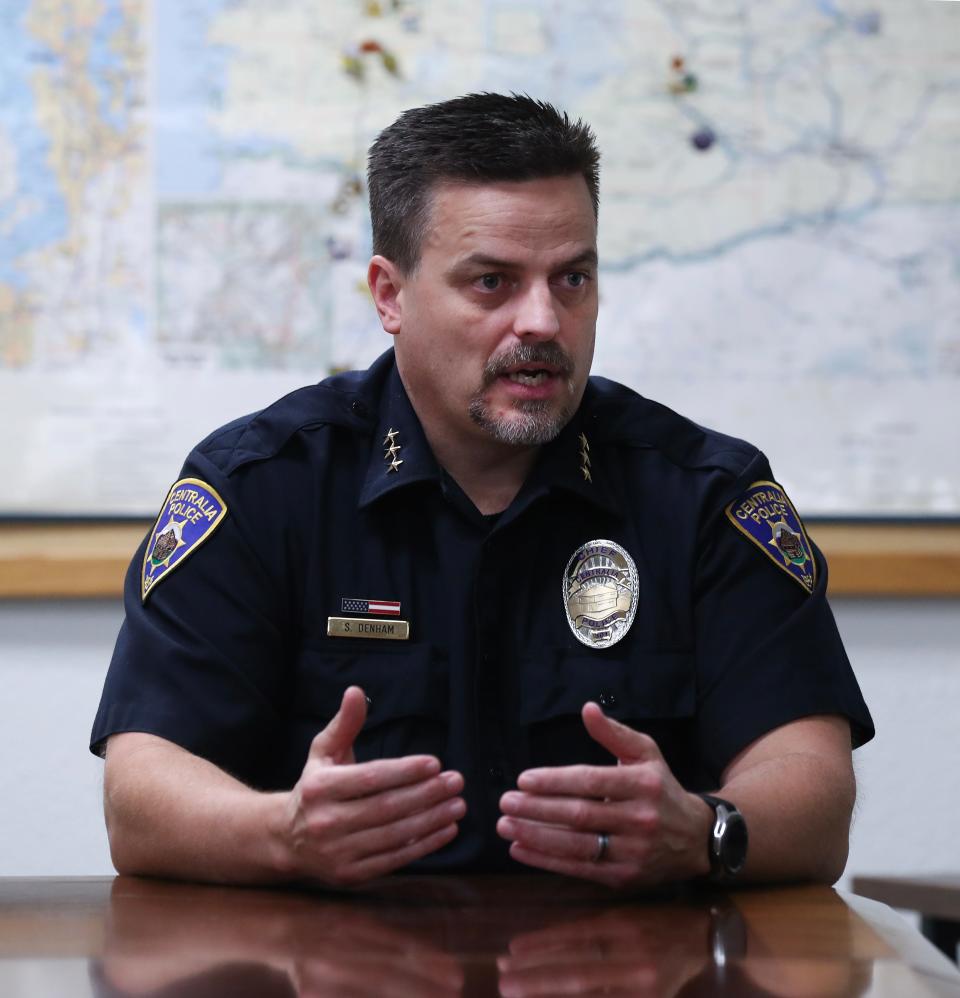 Stacy Denham, chief of the Centralia Police Department in Washington, said he was fearful of the murder plot by cartel-connected drug traffickers to kill one of his veteran officers.