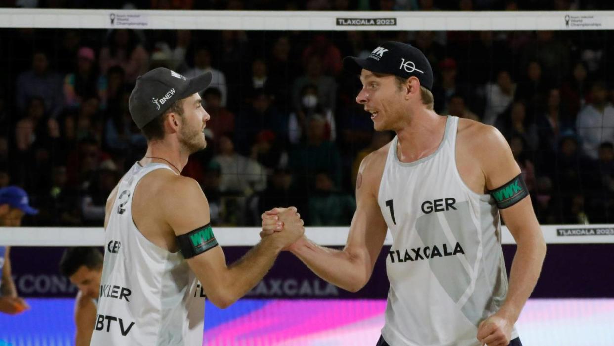 Beachvolleyball: Ehlers/Wickler verpassen Medaille