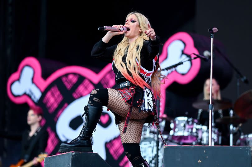 Festival-goers went in their droves to watch Avril -Credit:Getty Images