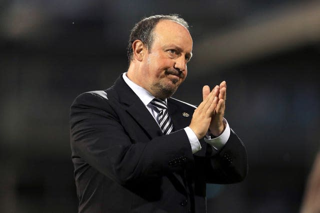 Rafael Benitez's Newcastle were humbled by Oxford (Adam Davy/PA)