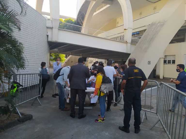 Se instala el centro de atención en el Maracanazinho