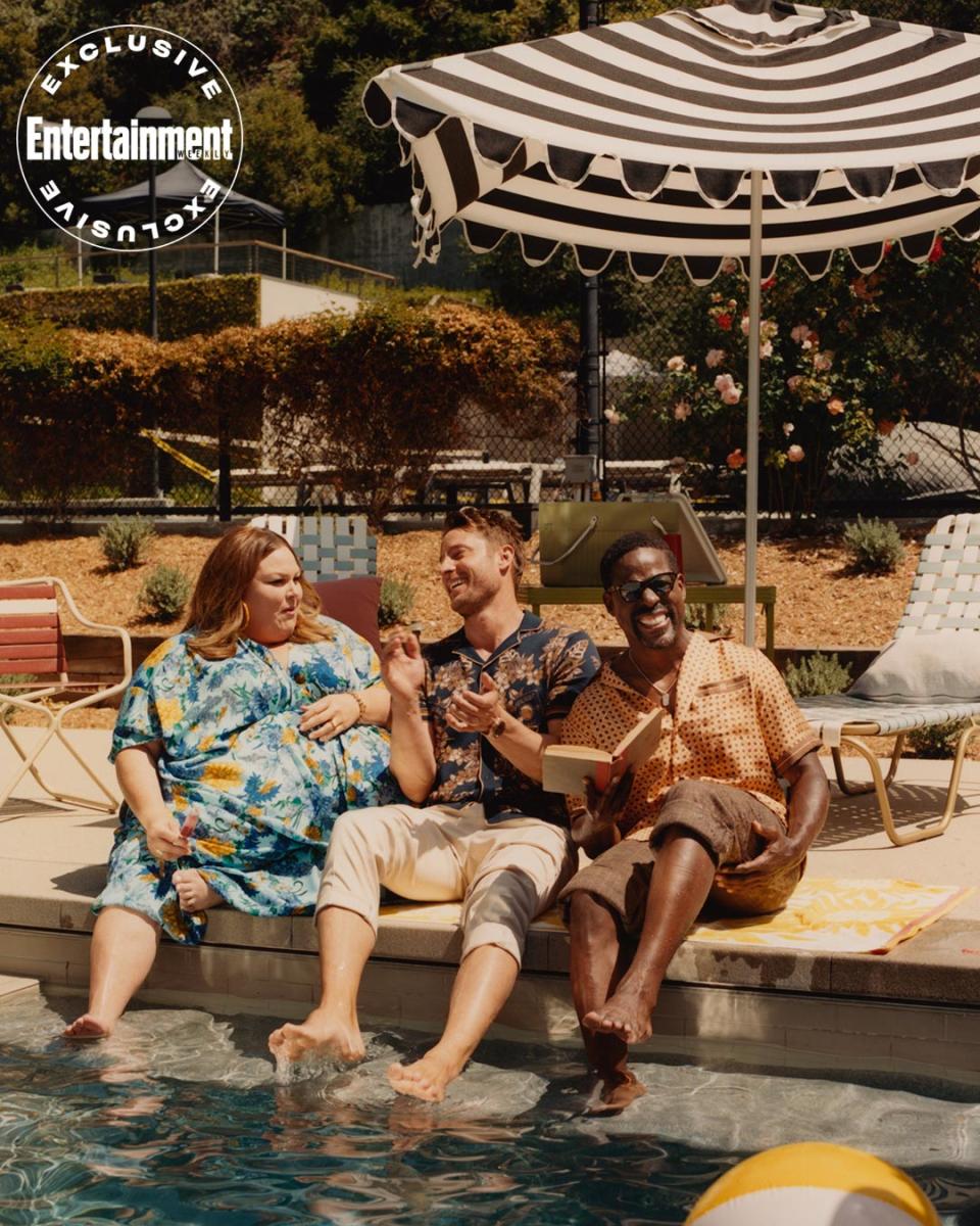 Chrissy Metz, Justin Hartley, and Sterling K. Brown