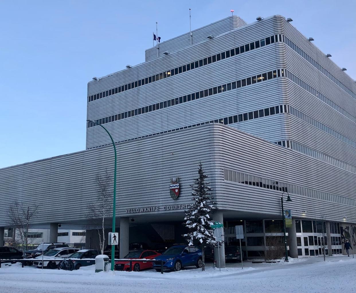 The courthouse in Yellowknife. (Natalie Pressman/CBC - image credit)