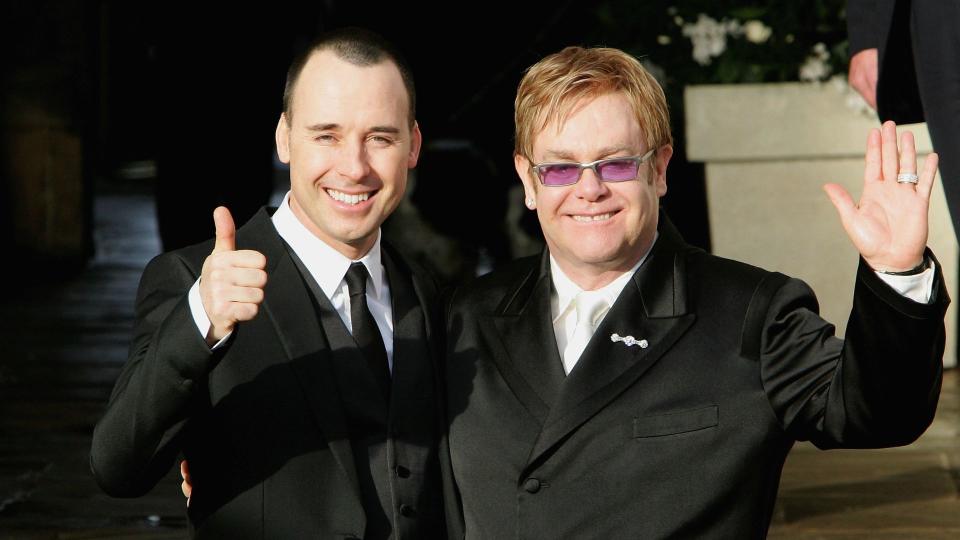 Elton John and David Furnish