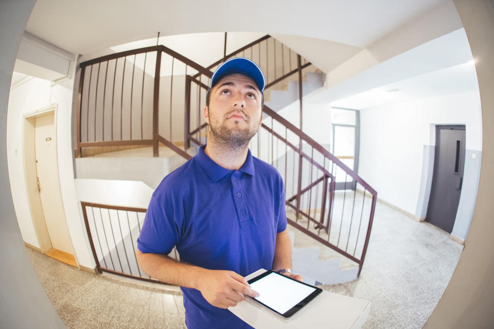 Even your delivery drivers can turn out to be porch pirates. (Photo: urbazon via Getty Images)