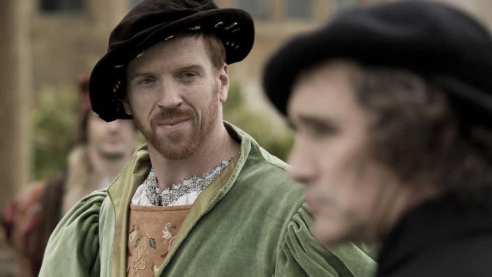 Damian Lewis as Henry VIII (left) and Mark Rylance as Thomas Cromwell in the BBC TV adaptation of Wolf Hall
