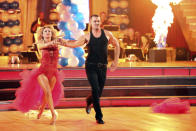 Kym Johnson and Ingo Rademacher perform on "Dancing With the Stars."