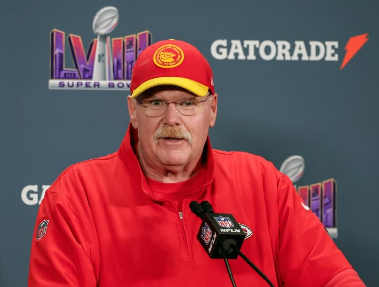 Head coach Andy Reid of the <a class="link " href="https://sports.yahoo.com/nfl/teams/kansas-city/" data-i13n="sec:content-canvas;subsec:anchor_text;elm:context_link" data-ylk="slk:Kansas City Chiefs;sec:content-canvas;subsec:anchor_text;elm:context_link;itc:0">Kansas City Chiefs</a> has signed a long-term NFL contract extension to remain with the reigning Super Bowl champions (Ethan Miller)