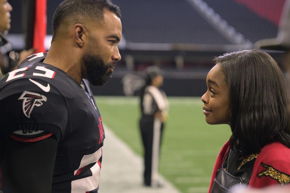 marsai martin, omari hardwick, fantasy football