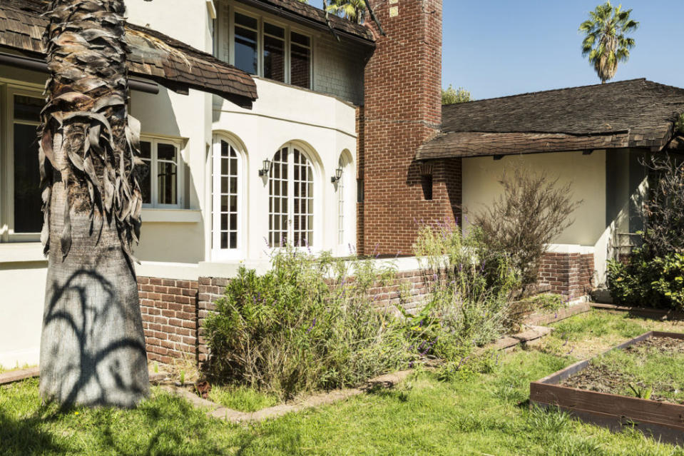 The couple removed a roughly 800-square-foot enclosure from the rear of the home that was added on by a previous homeowner. ‘It was just all wrong,’ said listing agent Matt Berkley, who adds that the addition was out of character and detracted from the original architecture.