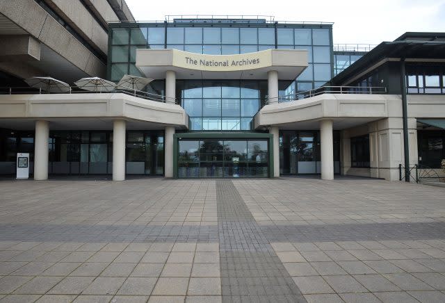 The files have been released by the National Archives in Kew (Nick Ansell/PA)