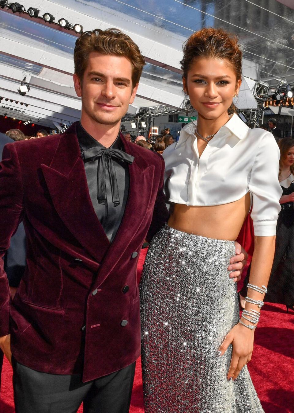 Andrew Garfield and Zendaya 94th Annual Academy Awards, Roaming Arrivals, Los Angeles, USA - 27 Mar 2022