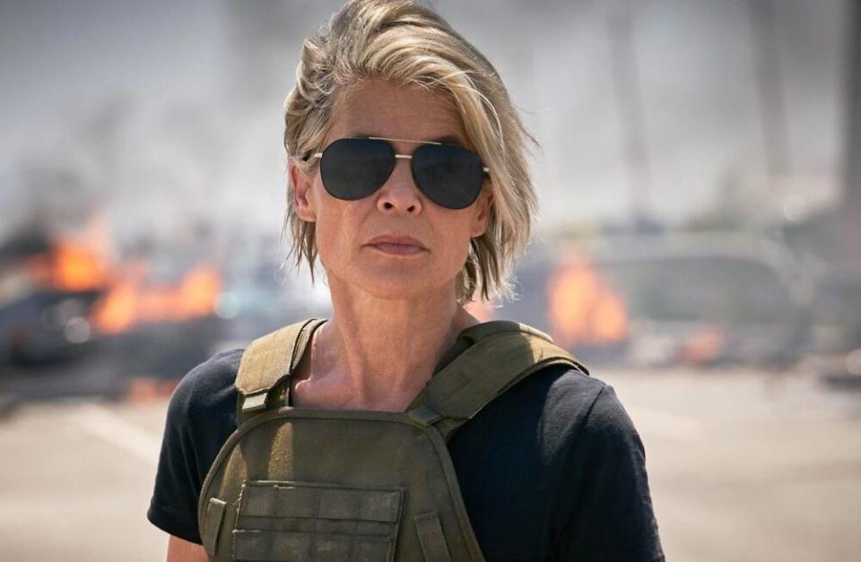 Linda Hamilton in Terminator: Dark Fate | Kerry Brown/Skydance Productions/Paramount Pictures