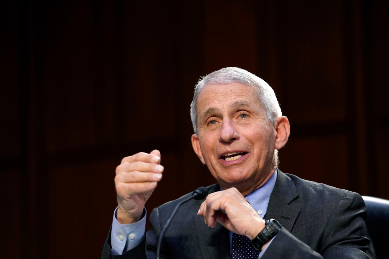 Dr. Anthony Fauci, director of the National Institute of Allergy and Infectious Diseases.