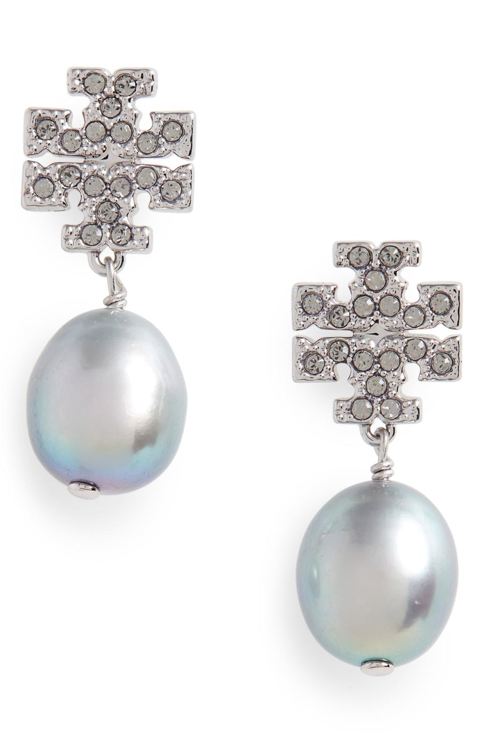 Kira Baroque Pearl Drop Earrings