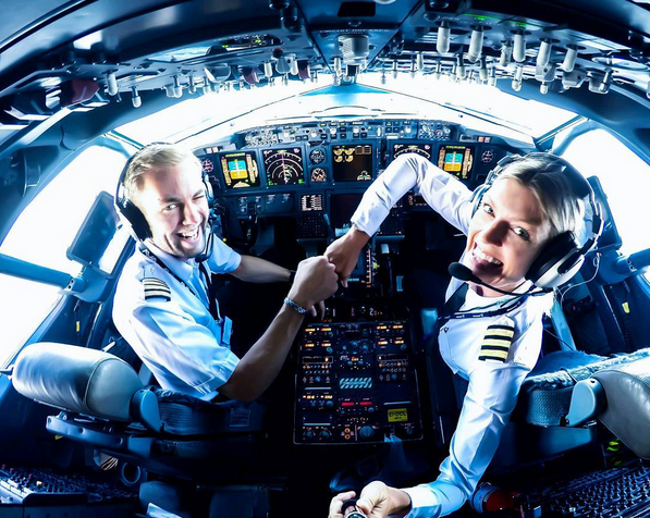 This Swedish pilot is all of our fitness goals
