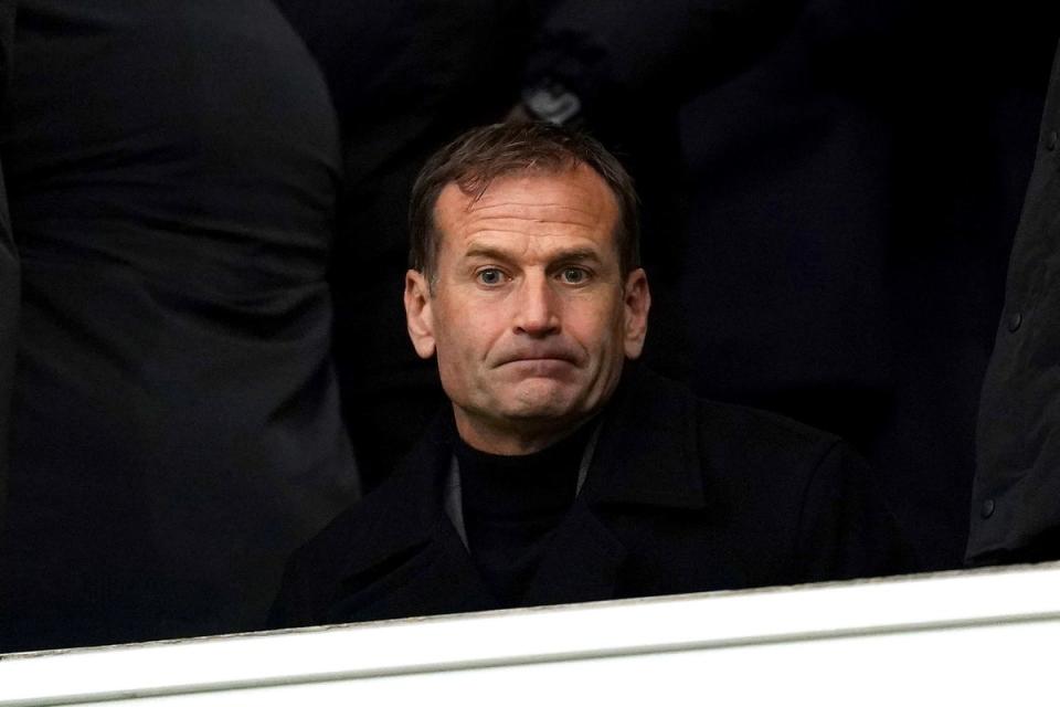 Newcastle placed Dan Ashworth on temporary leave amid Manchester United’s pursuit (Nick Potts/PA) (PA Wire)