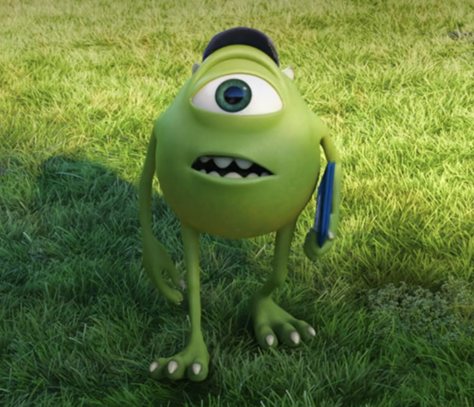 Screenshot from "Monsters University"