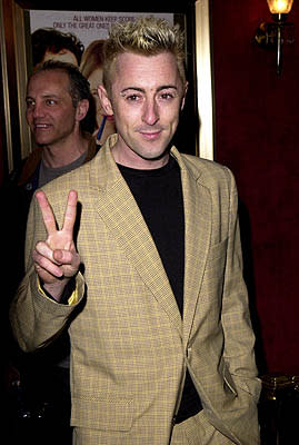 Alan Cumming at the New York premiere of Miramax's Bridget Jones's Diary