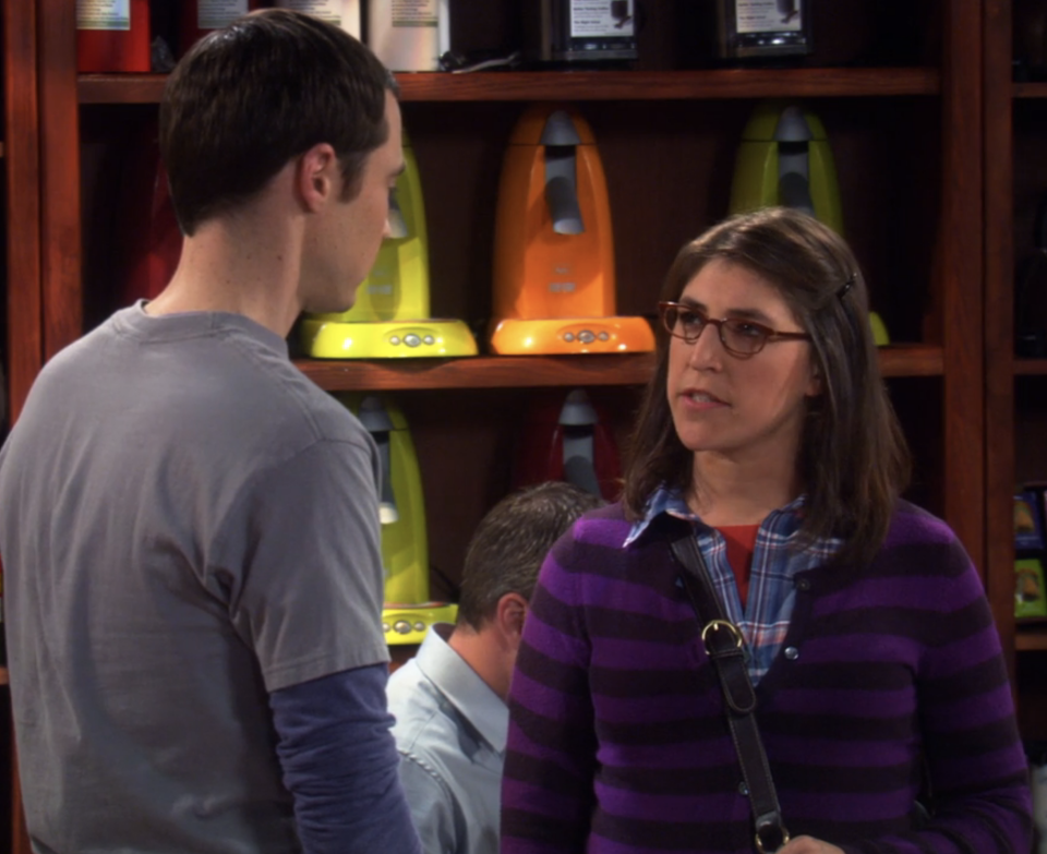 Screenshot from "The Big Bang Theory"