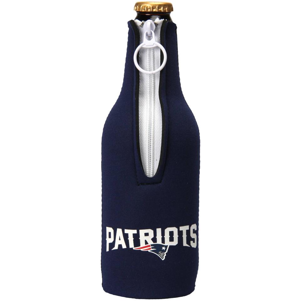 New England Patriots 12oz. Bottle Cooler