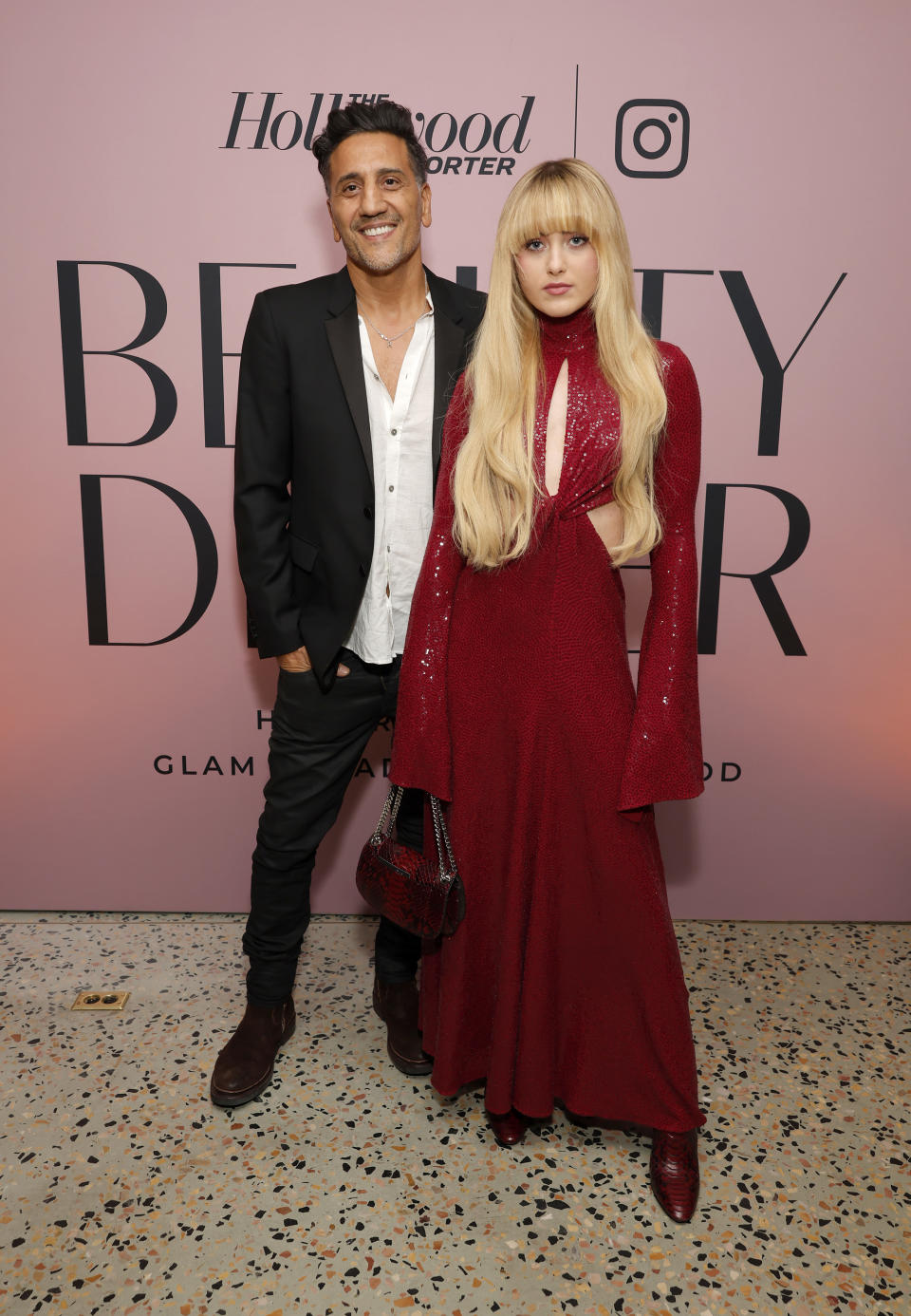Renato Campora, Kathryn Newton, The Hollywood Reporter, Beauty Dinner
