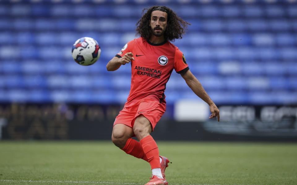 Brighton defender Marc Cucurella - Manchester City braced for final stab at £50m-rated Brighton defender Marc Cucurella - GETTY IMAGES