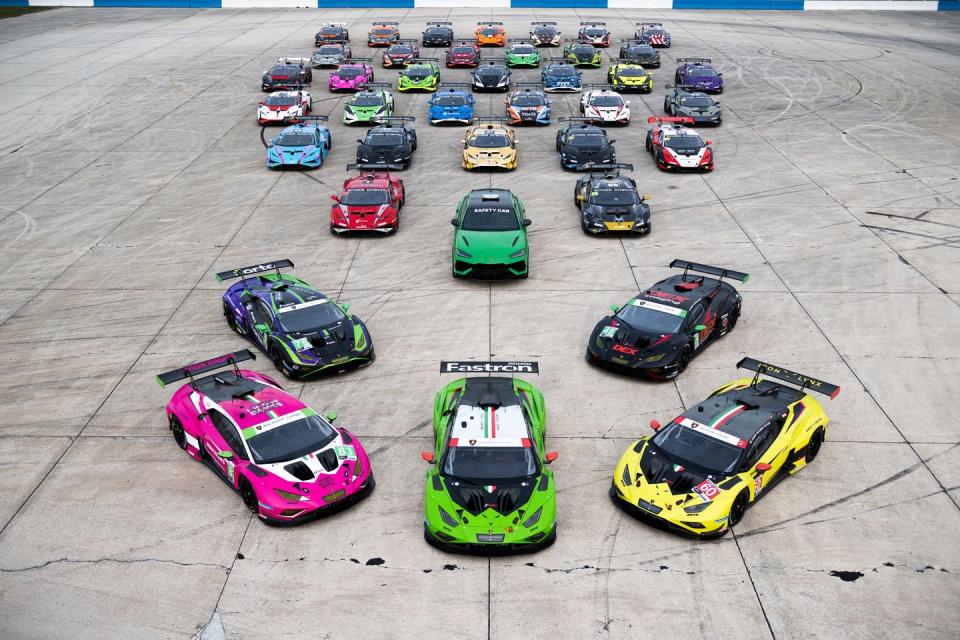 lamborghini squadra corse at sebring 2024