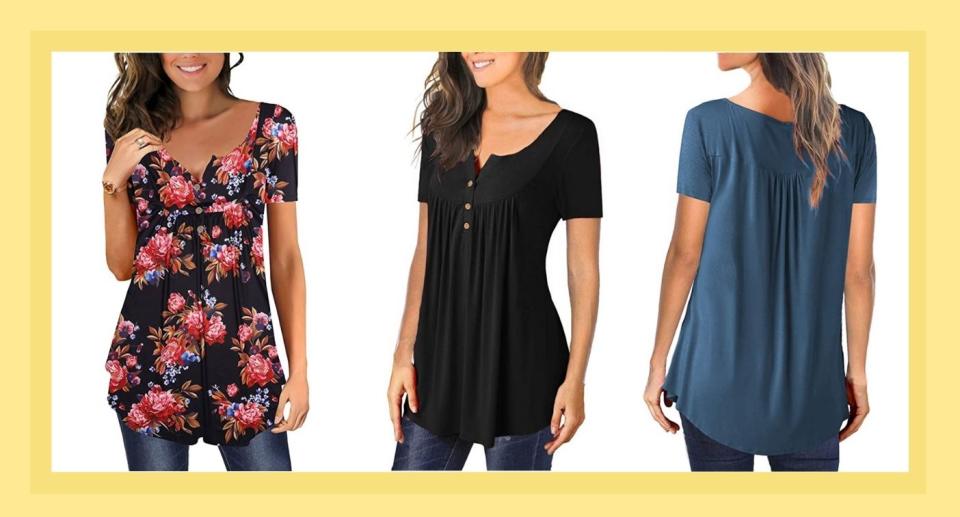 Amazon's Short Sleeve Tunic Top - Amazon Canada.