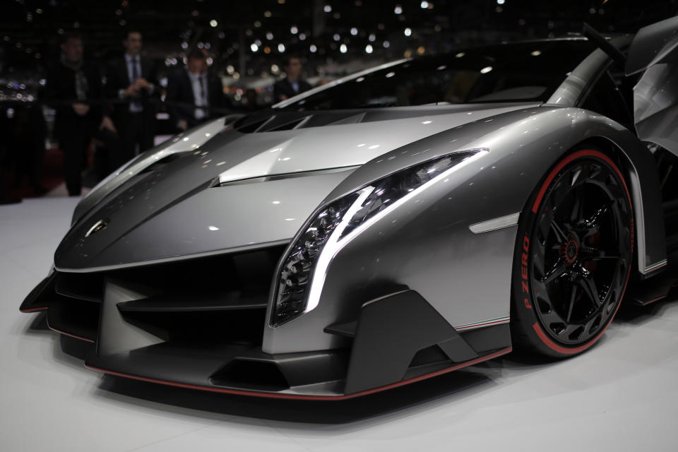 <p>Unter den Italienern am erfolgreichsten: Lamborghini übersteigt Ferrari und Maserati – auf Instagram folgen dem Autohersteller inzwischen 8,3 Millionen Follower.<br> (Bild: AP Photo) </p>