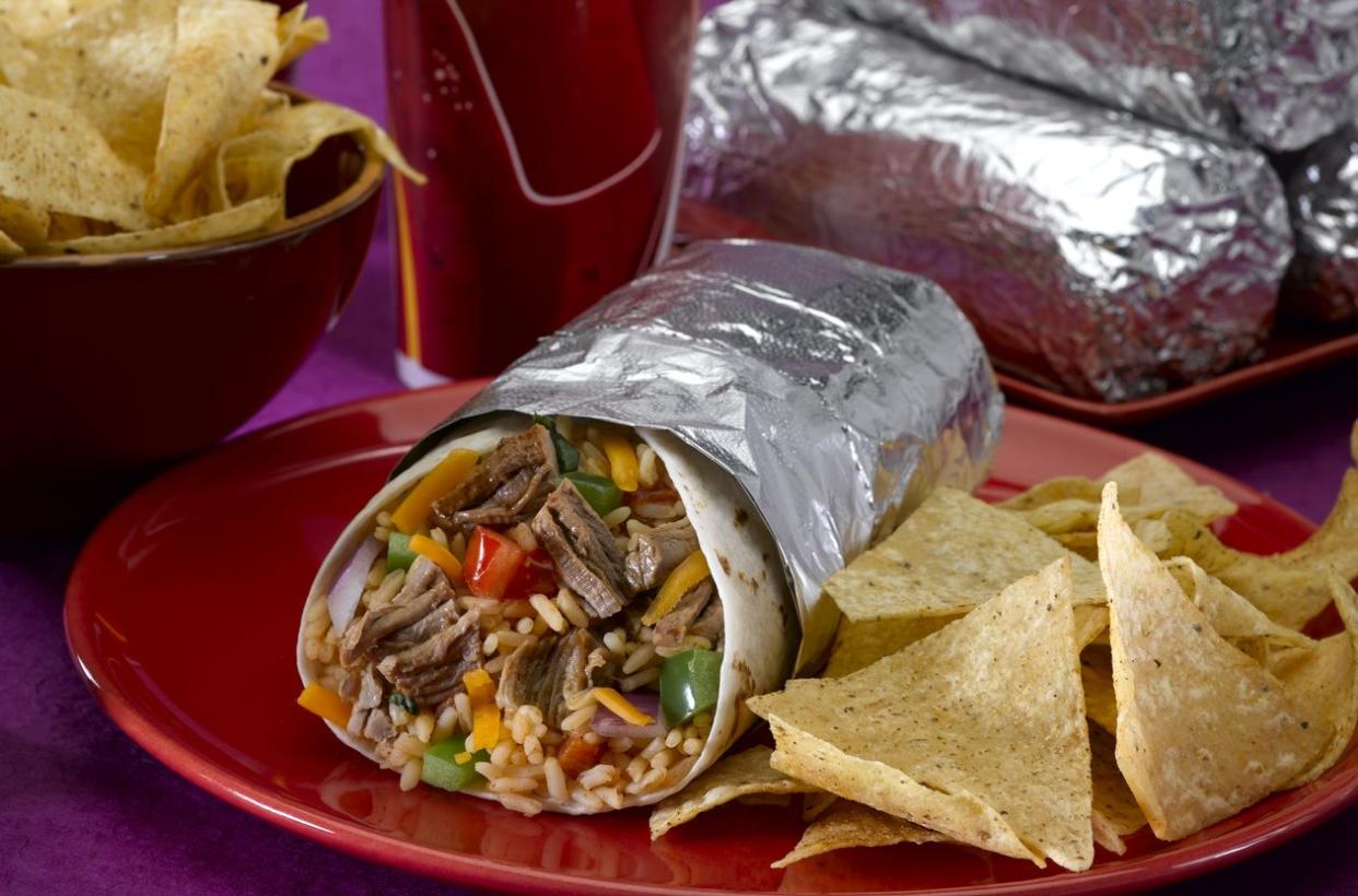 burrito plate