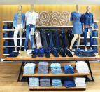 A peek at the new Gap store in New Delhi. Image: Gap