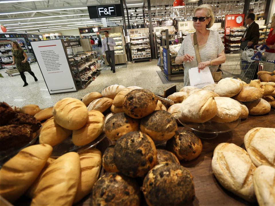 bakery supermarket grocery store bread