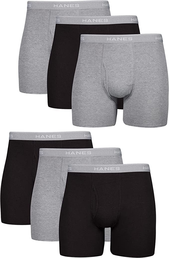 Hanes Men's Underwear Boxer Briefs, prime day christmas gifts