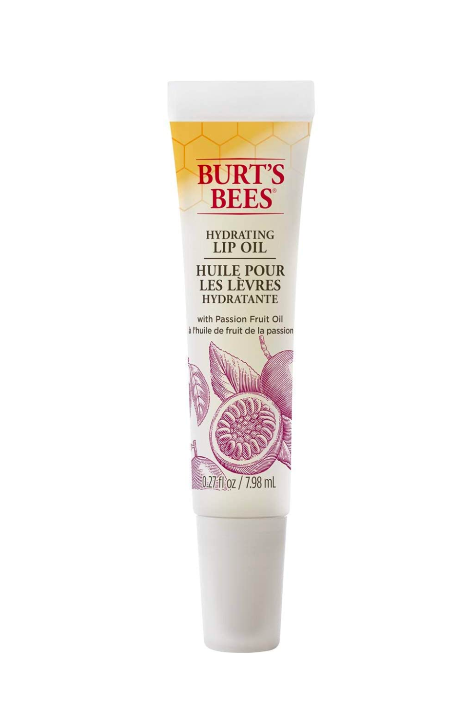 6) Burt's Bees Hydrating Lip Oil With Passion Fruit Oil