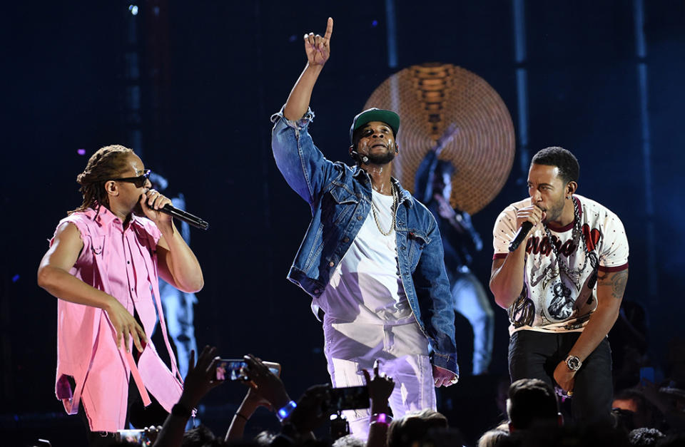 Lil Jon, Usher, and Ludacris