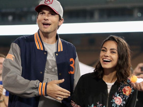 ashton kutcher mila kunis