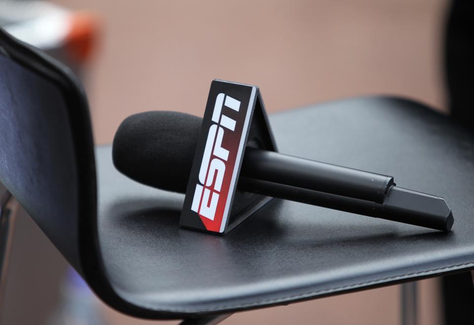 ESPN microphone   (Photo by Mike Egerton - PA Images via Getty Images)